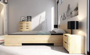 Prodloužená postel Spektrum - borovice , Borovice přírodní, 140x220 cm