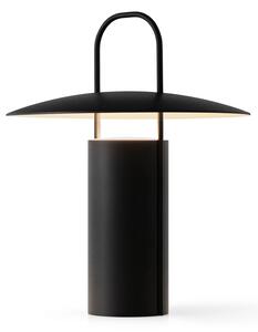 Menu Ray LED stolní lampa, přenosná, černá