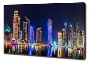 Foto obraz na plátně Noční Dubai oc-64879724