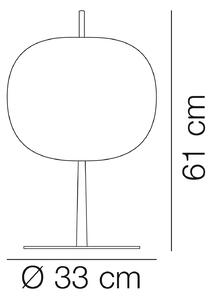 KDLN designové stolní lampy Kushi Table XL