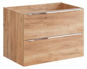 Comad Koupelnová skříňka pod umyvadlo Capri Oak 80 dub zlatý craft