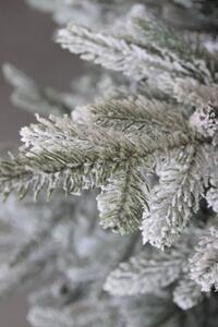 Bílý lesní umělý vánoční stromek 3D+2D 180cm