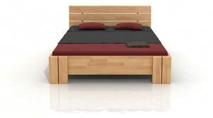 Buková postel s úložným prostorem - Arhus , Buk přírodní, 160x200 cm