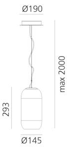 Artemide designová závěsná svítidla Gople Suspension Mini