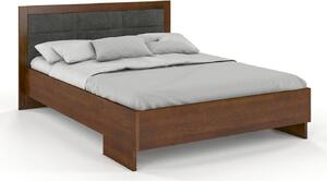 Zvýšená postel s čalouněným čelem - Kalmar - borovice, , Borovice přírodní, 180x200 cm