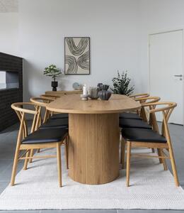 Jídelní stůl v dekoru topolu 100x210 cm Boavista – House Nordic 2