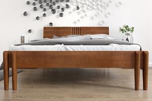 Buková postel Bari - zvýšená , Buk přírodní, 160x200 cm