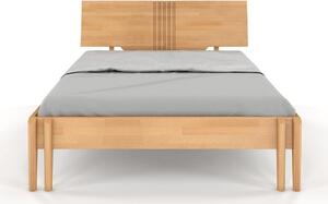 Buková postel Bari - zvýšená , Buk přírodní, 120x200 cm