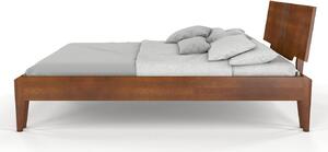 Buková postel Bari - zvýšená , Buk přírodní, 140x200 cm