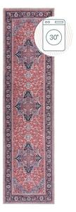 Vínový pratelný běhoun s příměsí recyklovaných vláken 60x230 cm Windsor – Flair Rugs