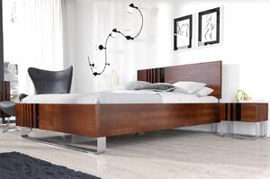Buková postel Kelly - zvýšená , 140x200 cm