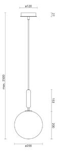 Nuura designová závěsná svítidla Miira Suspension Large