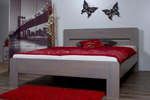Buková postel Roma - zvýšená , Buk přírodní, 180x200 cm