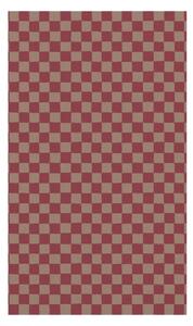 Balicí papír Checker Powder/Red – 10 m