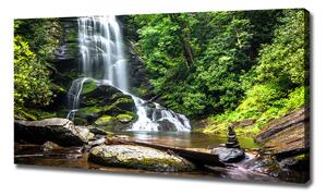 Foto obraz na plátně Vodopád v lese oc-65742204