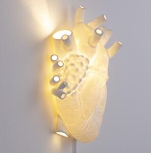 Seletti designové nástěnné svítidlo Heart Lamp