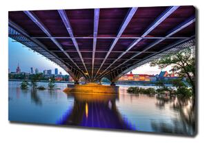 Foto obraz na plátně Most Varšava oc-65860025