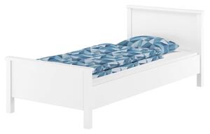 Buková postel Como - jednolůžko , 90x200 cm