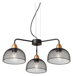 Redo 01-1573 - Lustr na lanku TAMIS 3xE27/42W/230V pr. 59 cm černá