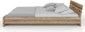 Dubová postel Sandemo - retro olej , Dub retro, 200x200 cm
