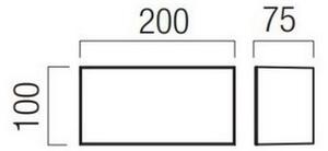 Redo 90325 - LED Venkovní svítidlo KODIAK LED/8W/230V 4000K 20 cm IP65 bílá