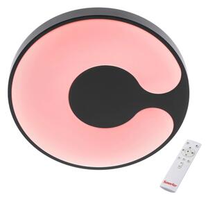 Redo 05-927 - LED RGBW Stropní svítidlo BIGSI LED/48W/230V pr. 50 cm černá + DO