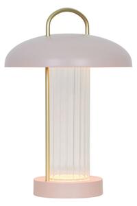 Nordlux - LED Stmívat. nabíjecí dotyková stolní lampa MIRANO LED/3W/3,7V růžová