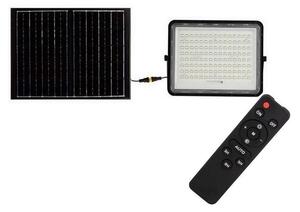 LED Venkovní solární reflektor LED/20W/3,2V 6400K černá + DO