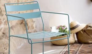 ISIMAR - Židle PORTOFINO s područkami - bílá