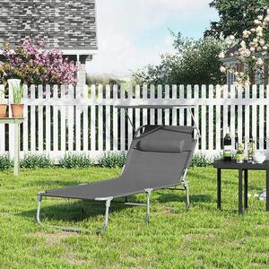 SONGMICS GCB22GYV2 VELKÉ ROZKLÁDACÍ LEHÁTKO 200 x 71 x 38 CM 169330