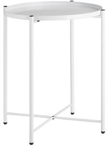 Tectake Odkládací stolek Chester 45,5x45,5x53cm - bílá