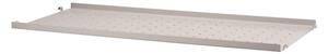 String Police String Metal Shelf Low Edge 78 x 30, beige