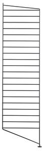 String Panel String Floor 115 x 30, black