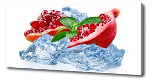 Foto obraz canvas Granátové jablko s ledem oc-66694236
