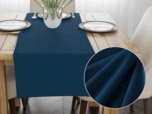 Biante Sametový běhoun na stůl Velvet Premium SVP-001 Petrolejově modrý 35x120 cm