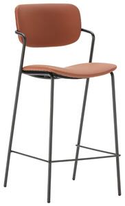 Marckeric Koženková barová židle Maika 68 cm