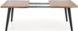 Halmar Rozkládací jídelní stůl DICKSON 120(180)x80 dub přírodní/černá