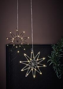 Světelná dekorace s vánočním motivem ve stříbrné barvě ø 31 cm Gleam – Markslöjd