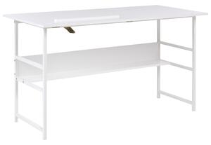 Pracovní stůl ORAN Bílá 140 cm 60 cm