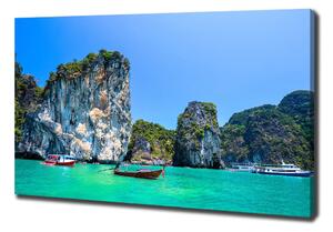 Foto obraz na plátně Loďě Thajsko oc-66910286