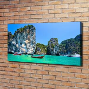 Foto obraz na plátně Loďě Thajsko oc-66910286