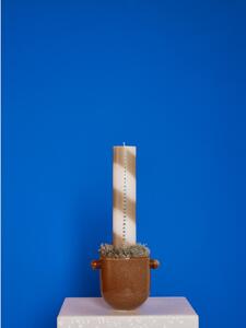 OYOY Adventní svíčka Candy - Clay/White OY242