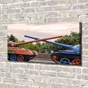 Moderní obraz canvas na rámu Dva tanky oc-66952681