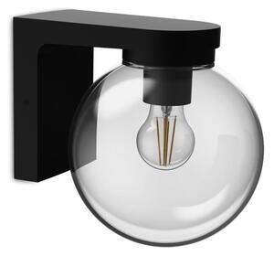 Venkovní nástěnné svítidlo 1x E27 čierna IP44 PHILIPS Ulio 8721103105011