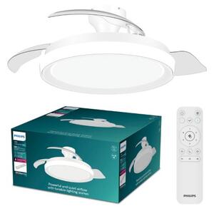 Stropní ventilátor se světlem LED 2700–6500K biela IP20 PHILIPS Bliss 8721103096104