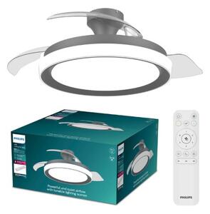 Stropní ventilátor se světlem LED 2700–6500K čierna IP20 PHILIPS Bliss 8721103096043
