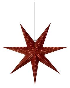 Červená světelná dekorace s vánočním motivem ø 75 cm Embla – Markslöjd