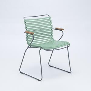 Houe Denmark - Židle CLICK s područkami, světle zelená
