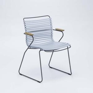 Houe Denmark - Židle CLICK s područkami, šedomodrá