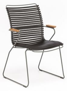 Houe Denmark - Židle CLICK s područkami vyšší, černá